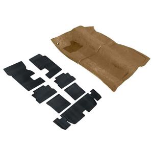 OER 1976-77 F-Body With Console Buckskin Molded Cut Pile Carpet And Underlay Set *R2237
