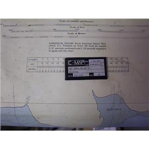 Boaters’ Resale Shop of TX 1508 0250.14 C-MAP M-NA-B511.03 CHART CARD GALVESTON
