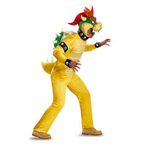 Super Mario Brothers: Bowser Mens Adult Costume XL 42-46