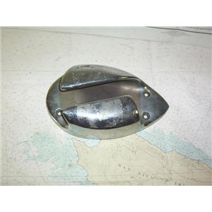 Boaters’ Resale Shop of TX 1311 0105.01 CHROME BOW CHOCK 2" x 6.5" x 10.5"