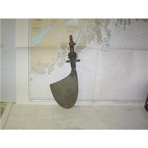 Boaters’ Resale Shop of TX 2006 0555.22 CHRIS CRAFT STYLE 8" x 9" BRONZE RUDDER