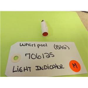 Whirlpool Microwave 706125 Light Indicator (New)
