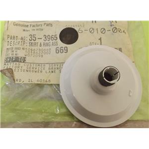 MAYTAG WASHER 35-3965 SKIRT & RING ASSEMBLY (NEW)