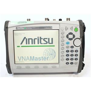 Anritsu MS2036A VNA Master 2MHz to 6GHz Vector Network Analyzer OPT 19