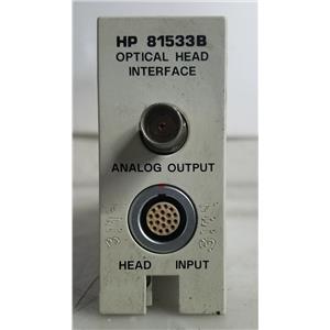 HP 81533B OPTICAL HEAD INTERFACE