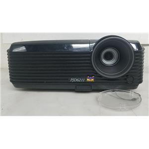 VIEWSONIC PJD6211 DLP PROJECTOR (494 LAMP HOURS USED)