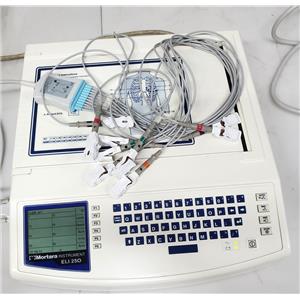 Mortara Instrument ELI 250 Resting EKG/ECG Machine with 10 lead cable