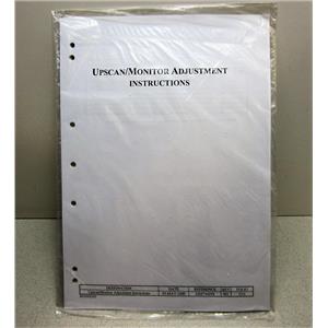 Upscan/Monitor Adjustment Instructions Ref. 2269744INS Rev 001 Folio 1/11 New