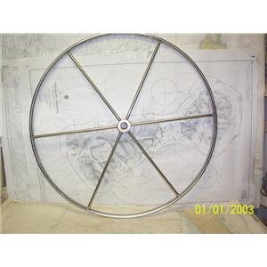 Boaters’ Resale Shop of TX 2106 0752.01 SS 32" STEERING WHEEL FOR 1" SHAFT