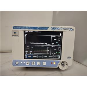 Oridion Microstream Capnostream 20 Patient Monitor (Missing Knob)
