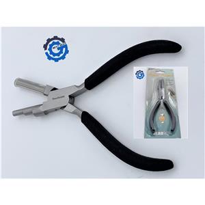 PL47 NEW Beadsmith Wire Looper Multi-step Ring Looping Plier 5, 7, 10mm Rings