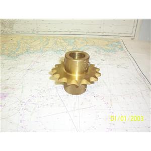 Boaters’ Resale Shop of TX 1905 2445.12 EDSON MARINE CHAIN SPROCKET FOR 1" SHAFT