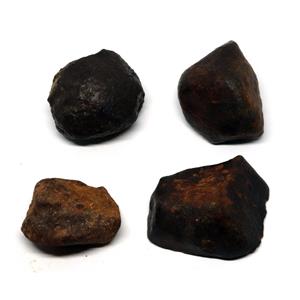 Chondrite MOROCCAN Stony METEORITE Lot of 4 Genuine 79.1 grams w/COA  #16591 3o