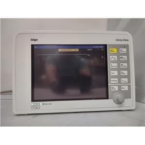 Drager Infinity Delta Patient Monitor w/ Power Adapter