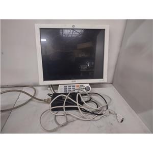 GE USE1901A LCD Medical Monitor CDA19T w/ Power Supply