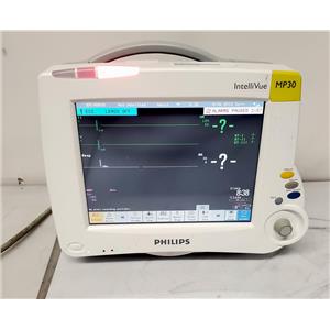 Philips IntelliVue MP30 Touch Screen Patient Monitor
