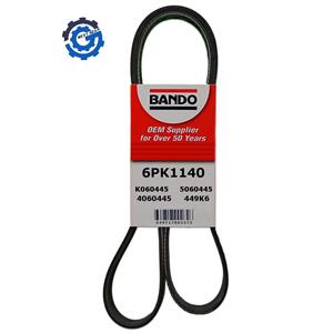 BANDO 6PK1140 Serpentine Belt For 2009-2017 Ford Flex Taurus Edge Explorer MKT