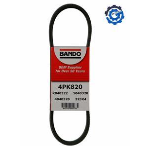 4PK820 New BANDO Serpentine Belt for 1997-2000 Honda Civic
