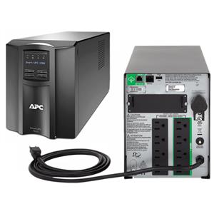 APC SMT1500C Smart UPS 1500VA 100W LCD 120V SmartConnect Battery Power Backup