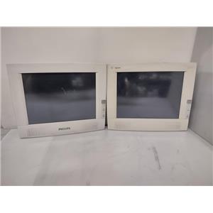 Philips/Agilent M1097 Patient Monitors - Lot of 2 (Untested)
