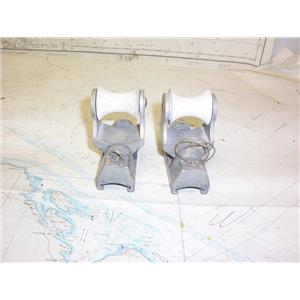 Boaters’ Resale Shop of TX 2202 5101.24 PAIR OF GENOA BLOCK CARS FOR 1" TRACK