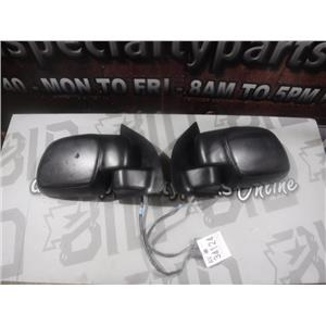 1999 -2002 FORD F350 F250 XLT XL POWER SIDE MIRRORS RIGHT LEFT (PAIR) BLACK