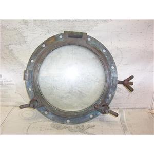 Boaters’ Resale Shop of TX 2203 2474.04 BRONZE 20" OPENING PORTHOLE (2 PIECES)