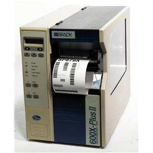Brady 600X-Plus II 116-701-00001-12 110Xi-III Thermal Barcode Tag Printer 600dpi