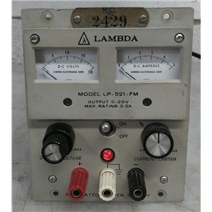 LAMBDA LP-521-FM POWER SUPPLY