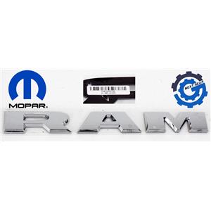 68366997AB New OEM Mopar "RAM" Chrome Nameplate for 2019-2022 RAM 2500 3500