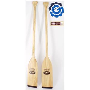 C10302 Pair of 48 inch 4.0 Foot Wood Multiply Laminate Boat Canoe Oar Paddle New