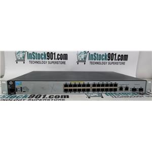 HP 2530-24 PoE+ Switch J9779A Ethernet 24 Port Switch with Rack Ears