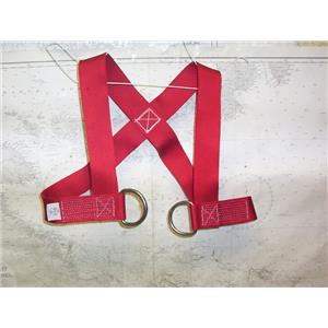 Boaters’ Resale Shop of TX 2206 1421.24 LIRAKIS LARGE SAFETY HARNESS w/ D-RINGS