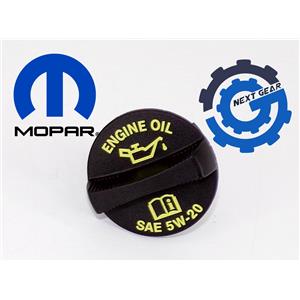 4893232AA New OEM Mopar Engine Oil Cap SAE 5W-20 for 2013-2022 Cherokee Charger