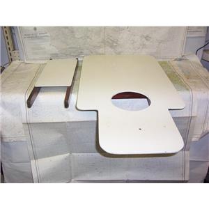 Boaters’ Resale Shop of TX 2206 2152.04 TWO PIECE COCKPIT TABLE ASSEMBLY