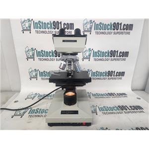 Micromaster Microscope Model CK - 4x 10x 40x 100x Objectives