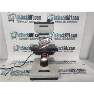 Micromaster Microscope Model CK - 4x 10x 40x 100x Objectives (Only 1 Eyepiece)