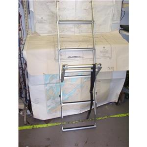 Boaters’ Resale Shop of TX 2207 2541.01 WESBAR STOWAWAY 5 STEP BOAT LADDER ONLY
