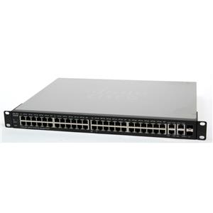 Cisco SF300-48PP-K9-NA 48x 10/100 PoE+ 2x Gig SFP Combo 2x SFP Ethernet Switch