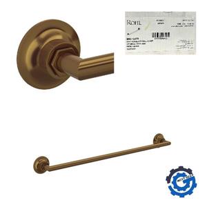 MBG1/24FB NEW Rohl Graceline Wall Mount 24 Inch Single Towel Bar - French Brass