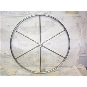 Boaters’ Resale Shop of TX 2204 5775.01 STEERING WHEEL 28" SS FOR 1" SHAFT