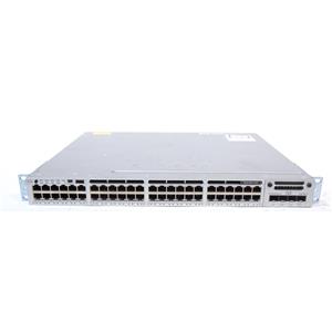 Cisco Catalyst WS-C3850-48P 48 Port PoE+ Gigabit Switch w/ NM-4-1G, 1x 715W