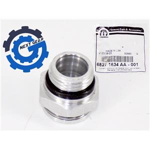 68271634AA New OEM Mopar Oil Cooler Line Fitting Connector for 2015-2021 Charger