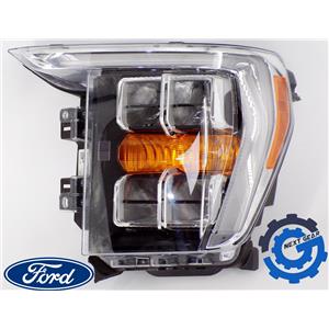 ML3413E015AF New OEM Ford Left LED Quad Headlight Assembly for 2021-2022 F-150