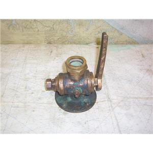 Boaters’ Resale Shop of TX 2211 1124.11 BRONZE 1.25" SEACOCK VALVE ASSEMBLY