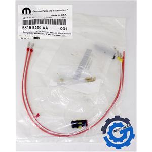 68199269AA New OEM Mopar 2 Way Connector Wiring Harness Kit