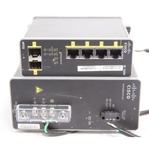 Cisco IE-1000-4P2S-LM 1000 Series Industrial Ethernet Managed Switch with PSU