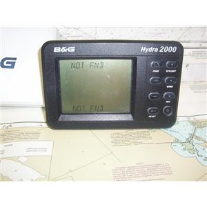 Boaters’ Resale Shop of TX 2302 0572.34 B&G HYDRA NMEA DISPLAY & SUNCOVER ONLY