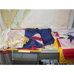 Boaters’ Resale Shop of TX 2302 0125.21 FEDERAL FLAGS 18" x 24" SIGNAL FLAG SET