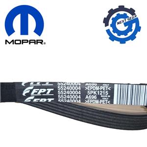 New OEM FPT Premier Serpentine Belt Micro-V 5K478AP K050478 55240004